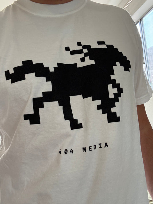 404 Horse Tee (White)